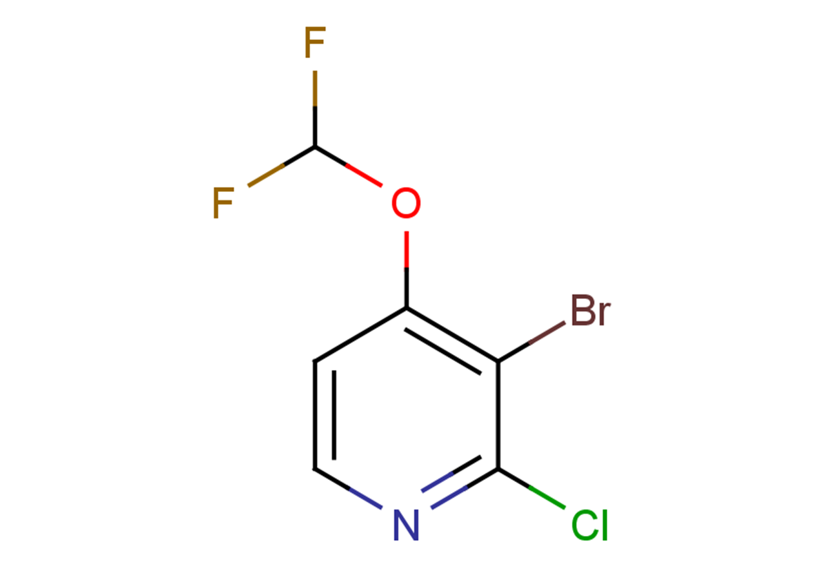 3-bromo-2-chloro-4-(difluoromethoxy)pyridine