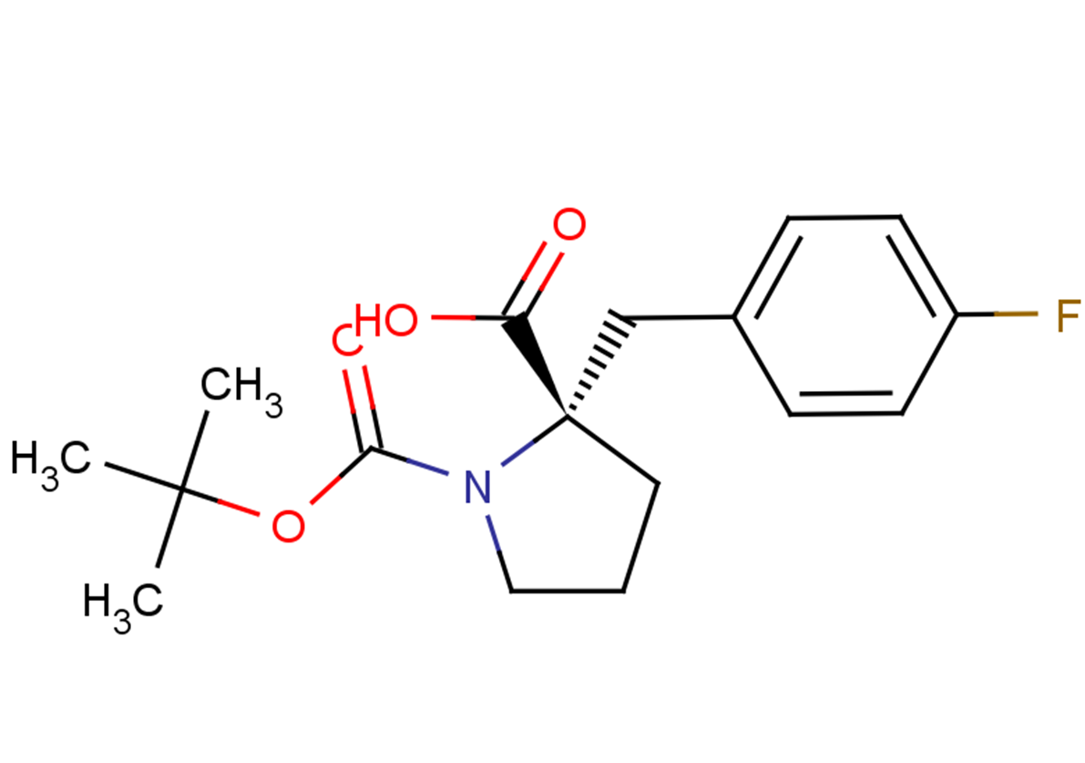 (2S)-1-[(tert-butoxy)carbonyl]-2-[(4-fluorophenyl)methyl]pyrrolidine-2-carboxylic acid
