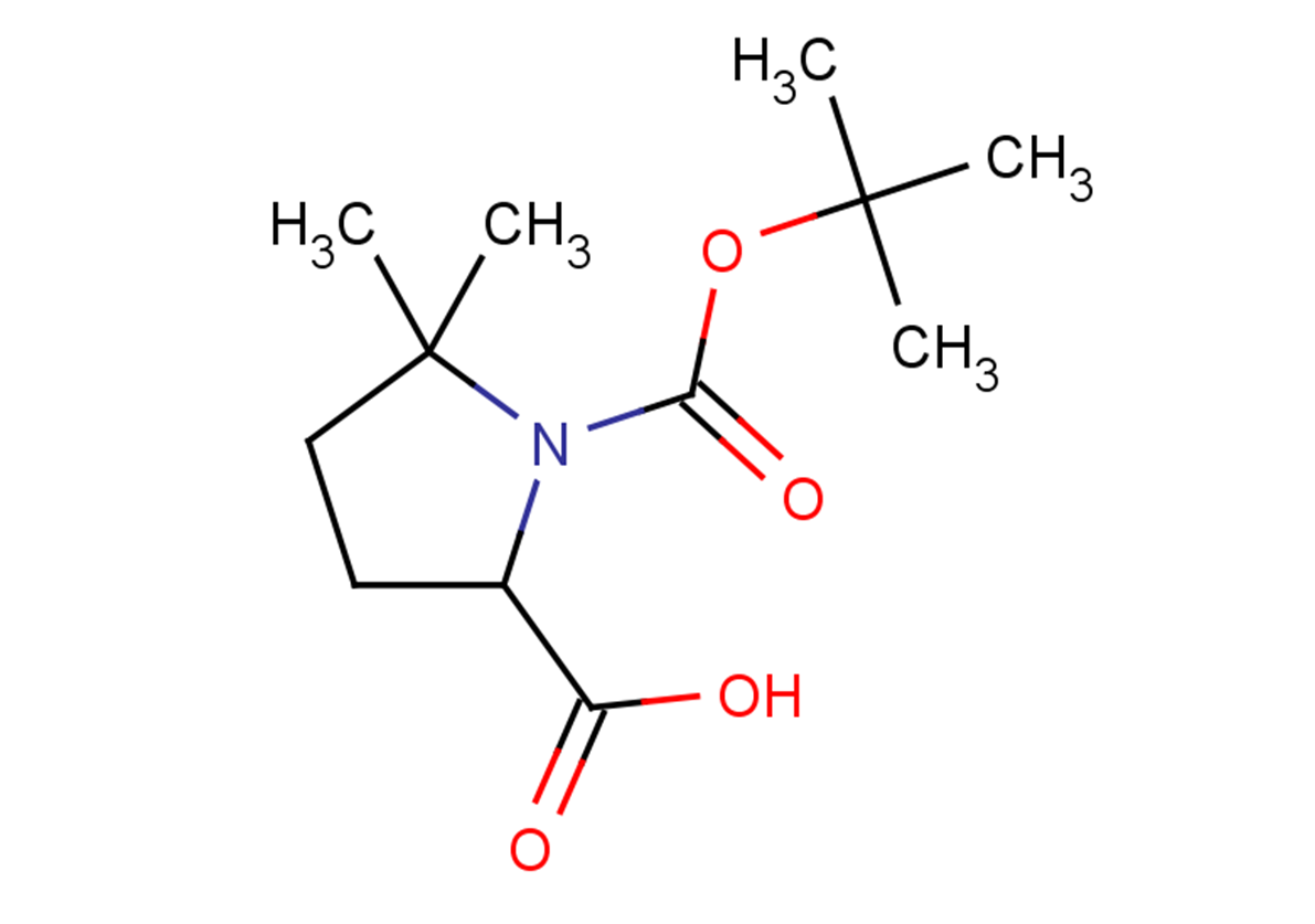 1-[(tert-butoxy)carbonyl]-5,5-dimethylpyrrolidine-2-carboxylic acid