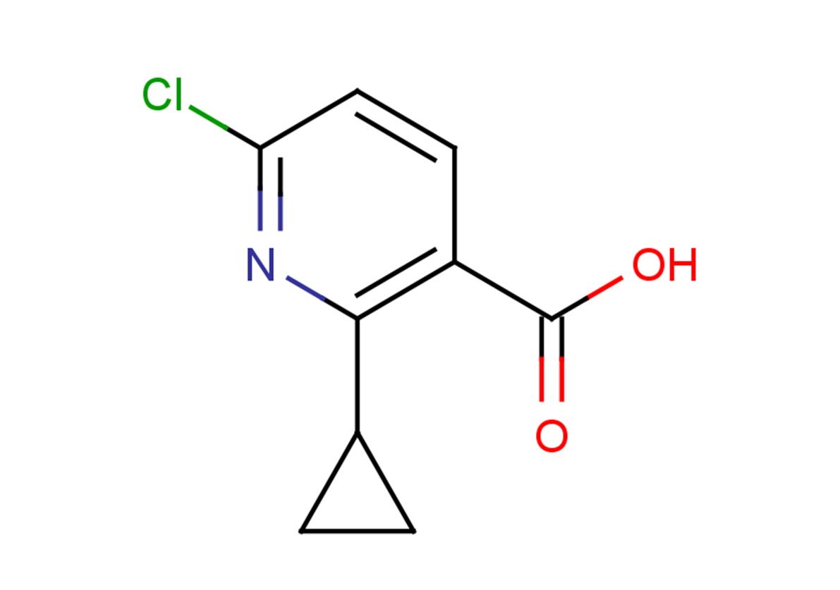 6-chloro-2-cyclopropylpyridine-3-carboxylic acid