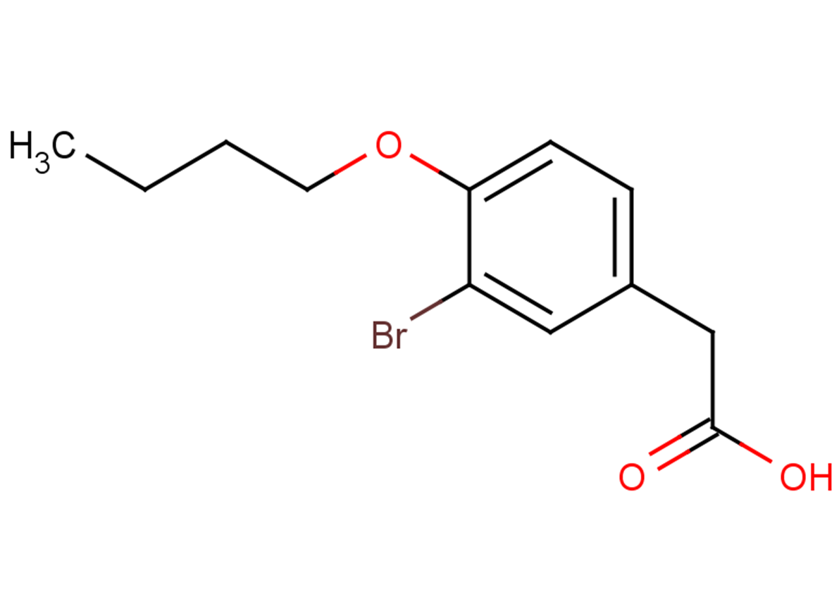 2-(3-bromo-4-butoxyphenyl)acetic acid