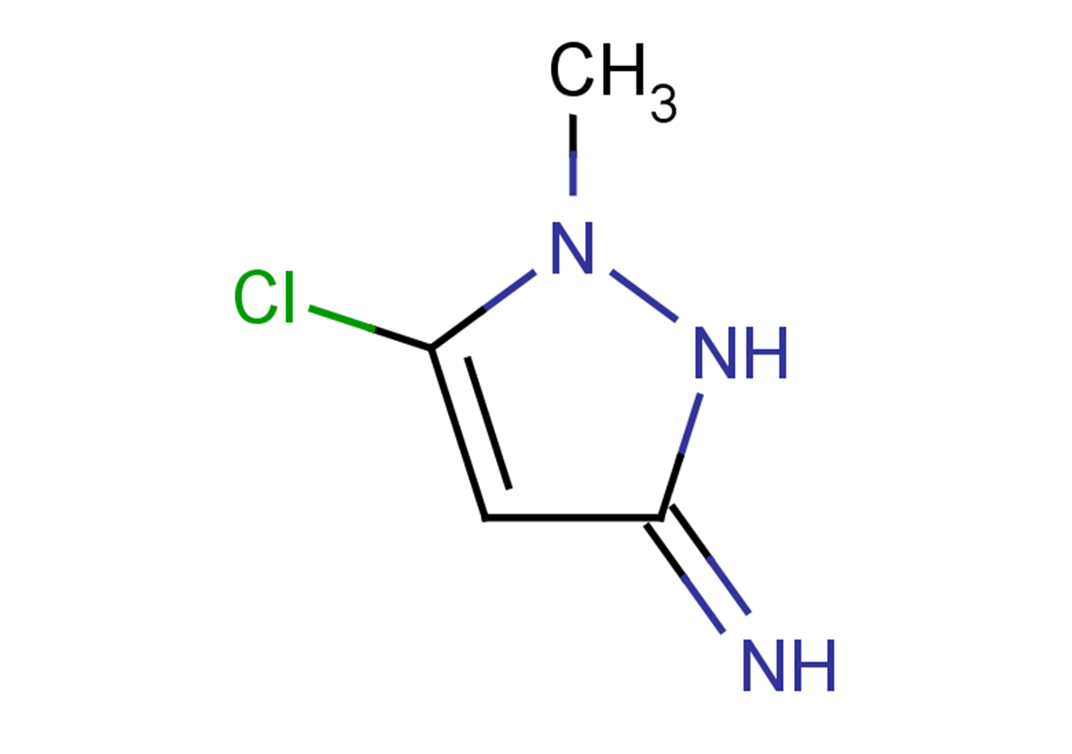 5-chloro-1-methyl-2,3-dihydro-1H-pyrazol-3-imine