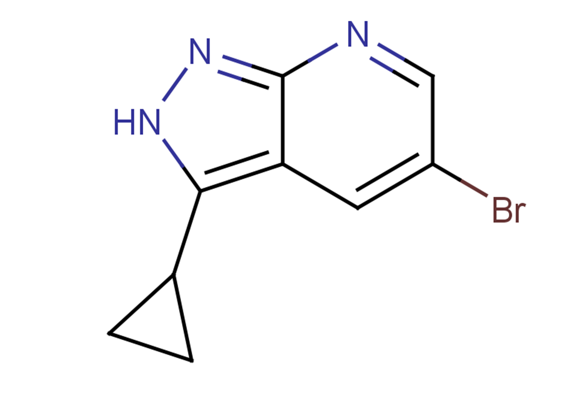 5-bromo-3-cyclopropyl-2H-pyrazolo[3,4-b]pyridine