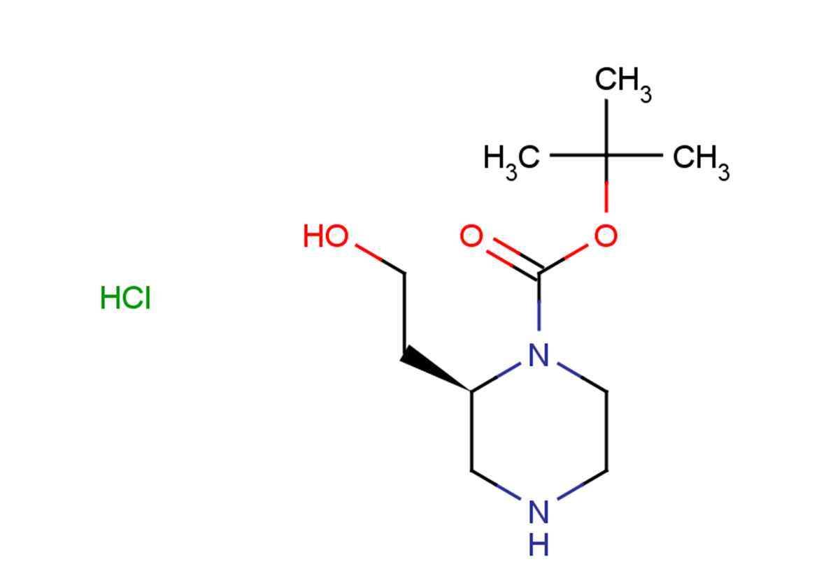tert-butyl (2R)-2-(2-hydroxyethyl)piperazine-1-carboxylate hydrochloride