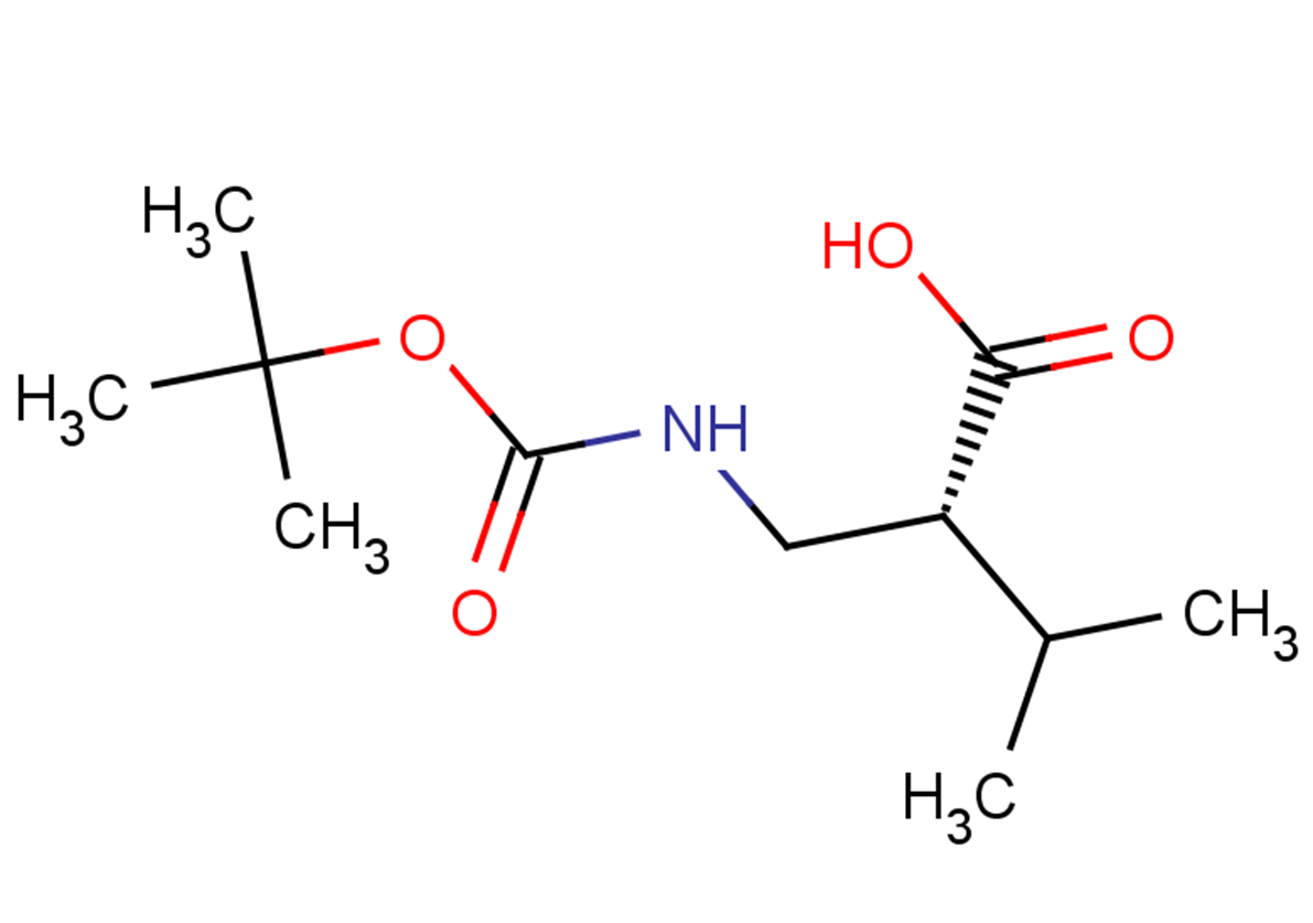 (2R)-2-({[(tert-butoxy)carbonyl]amino}methyl)-3-methylbutanoic acid