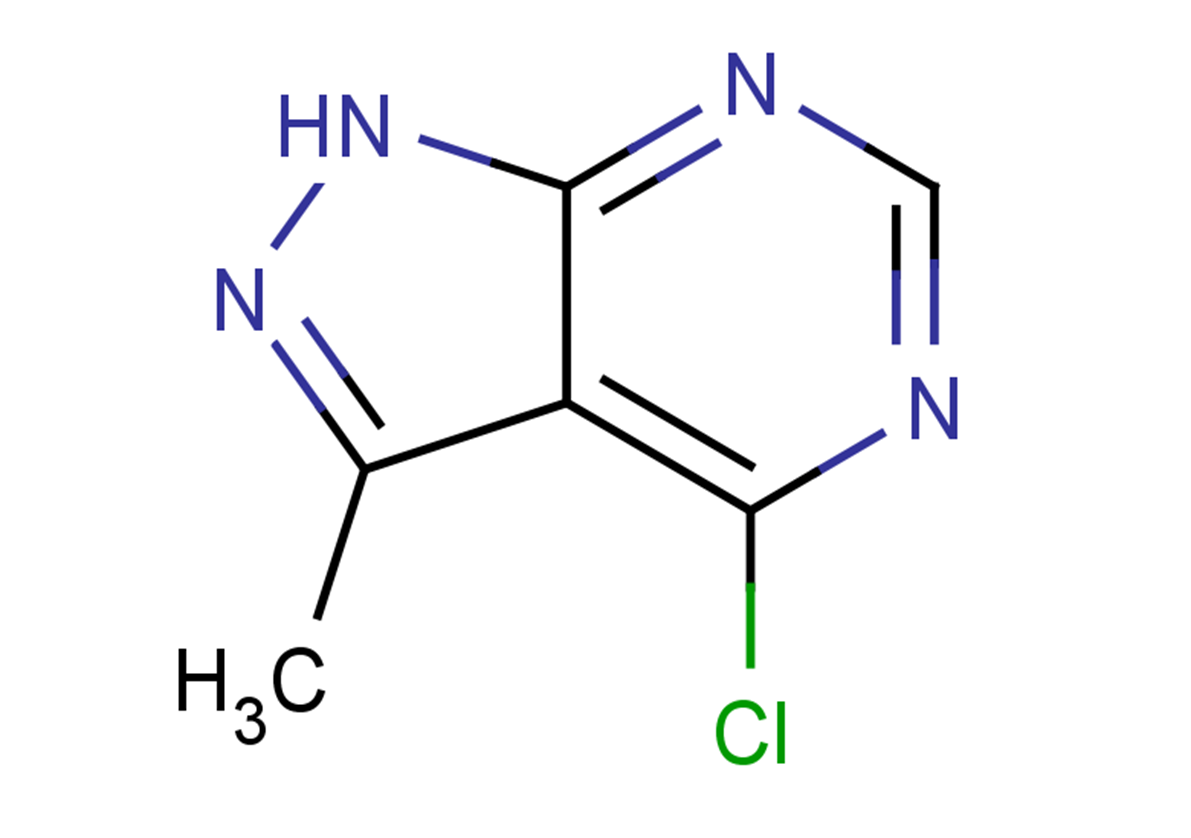 4-chloro-3-methyl-1H-pyrazolo[3,4-d]pyrimidine