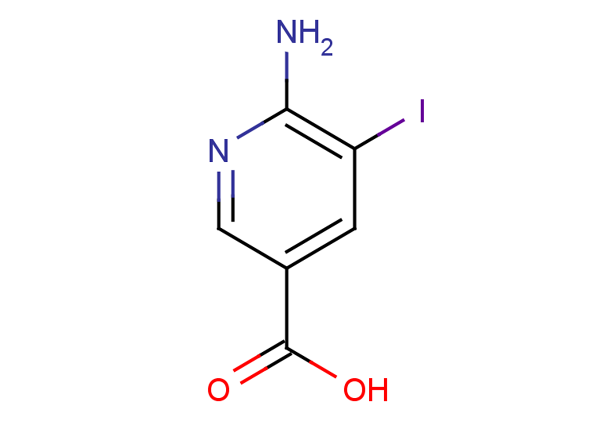 6-amino-5-iodopyridine-3-carboxylic acid