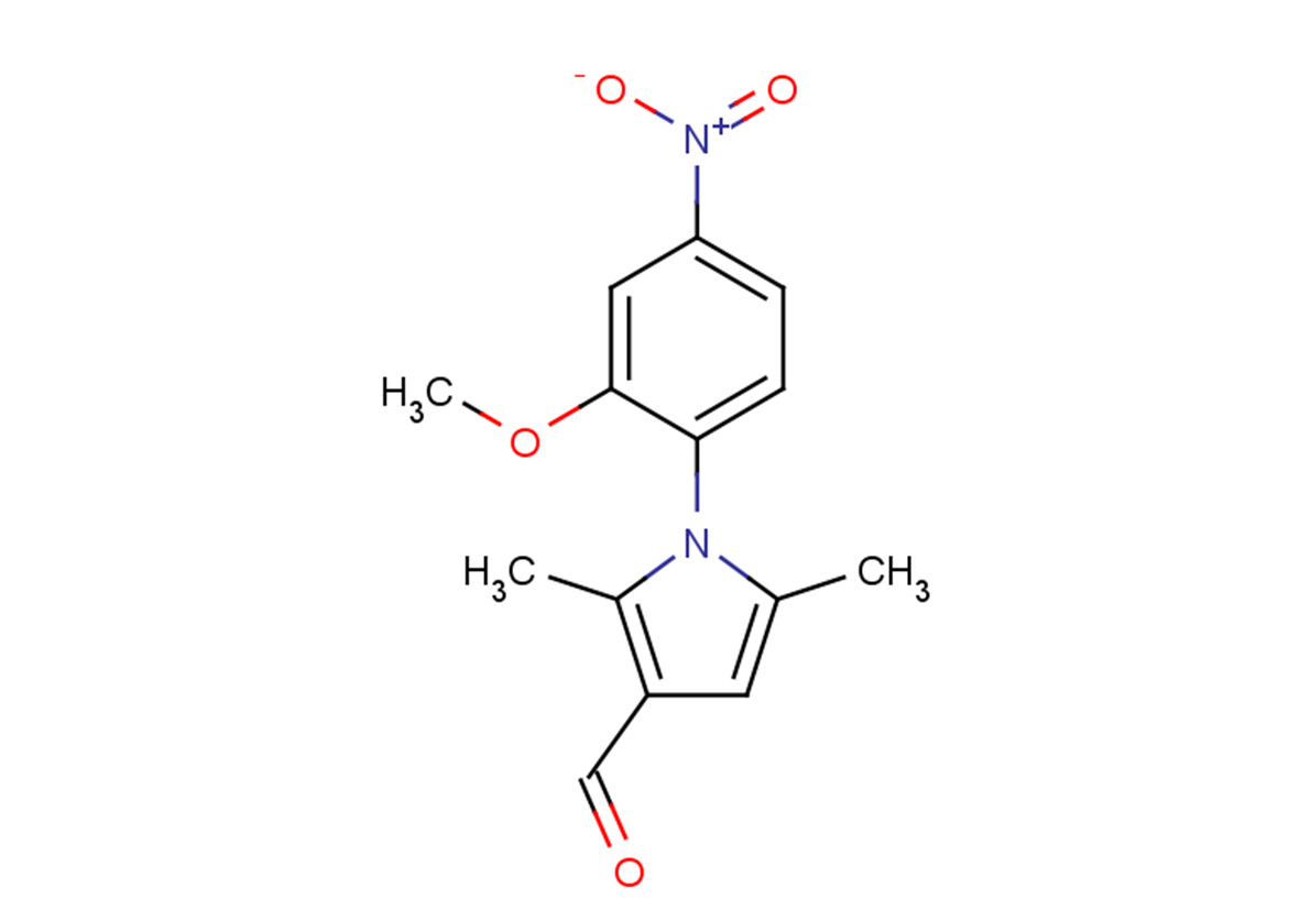 1-(2-methoxy-4-nitrophenyl)-2,5-dimethyl-1H-pyrrole-3-carbaldehyde