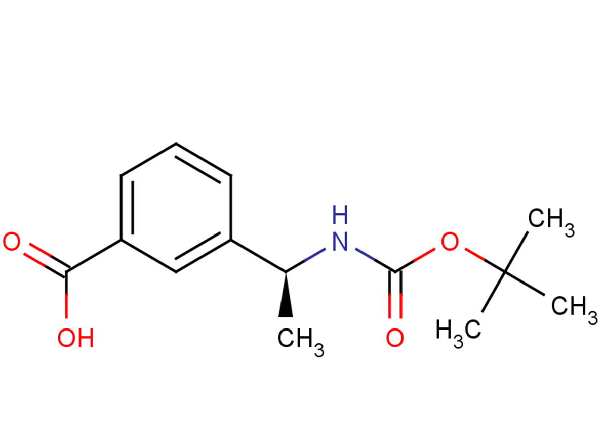3-[(1S)-1-{[(tert-butoxy)carbonyl]amino}ethyl]benzoic acid