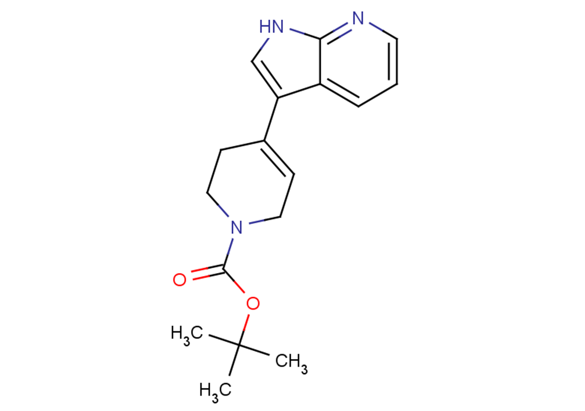tert-butyl 4-{1H-pyrrolo[2,3-b]pyridin-3-yl}-1,2,3,6-tetrahydropyridine-1-carboxylate