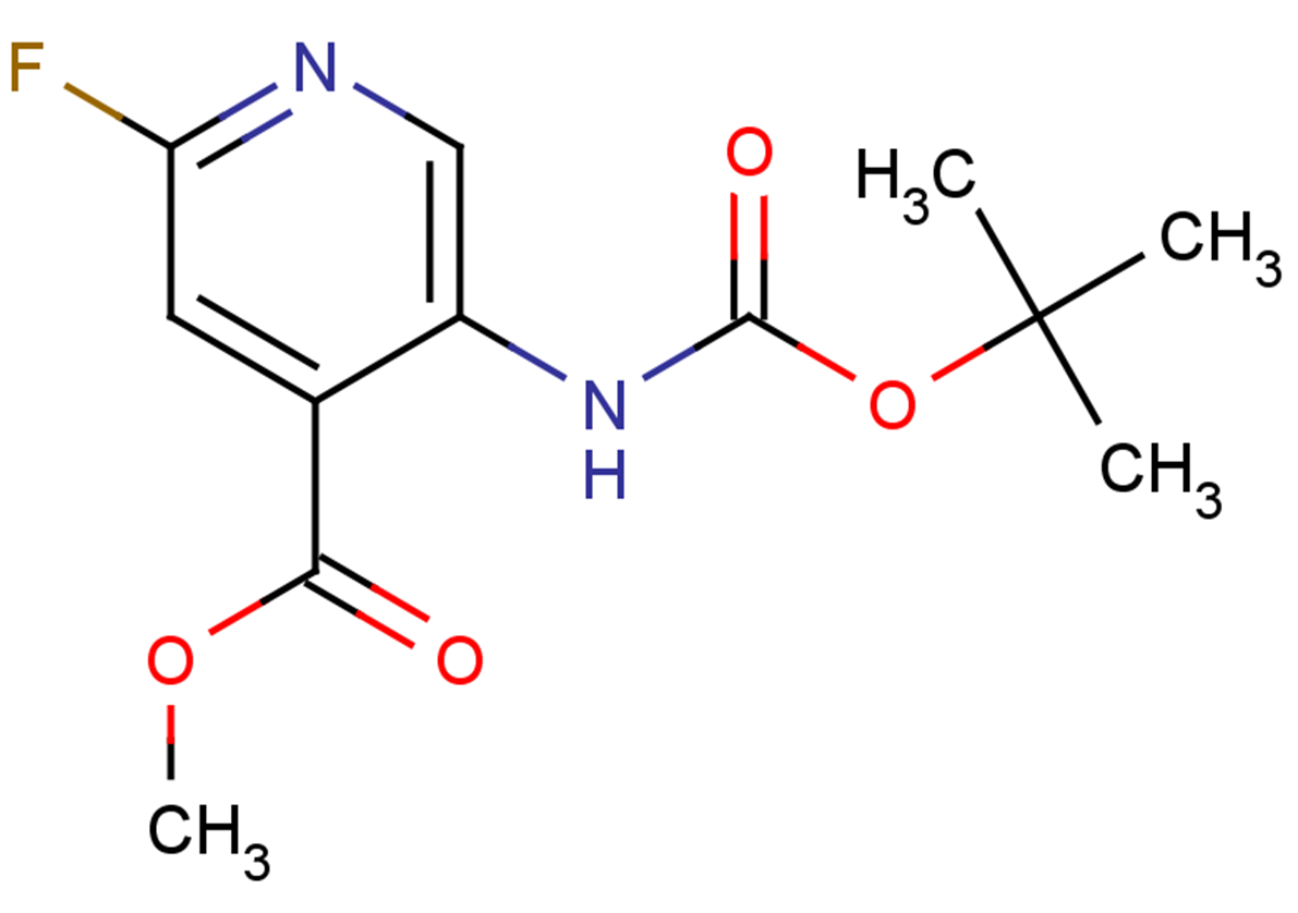 methyl 5-{[(tert-butoxy)carbonyl]amino}-2-fluoropyridine-4-carboxylate