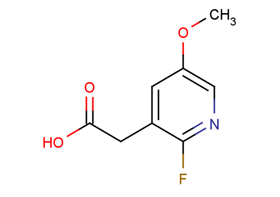 2-(2-fluoro-5-methoxypyridin-3-yl)acetic acid