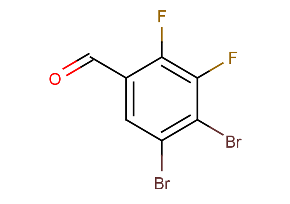 4,5-dibromo-2,3-difluorobenzaldehyde