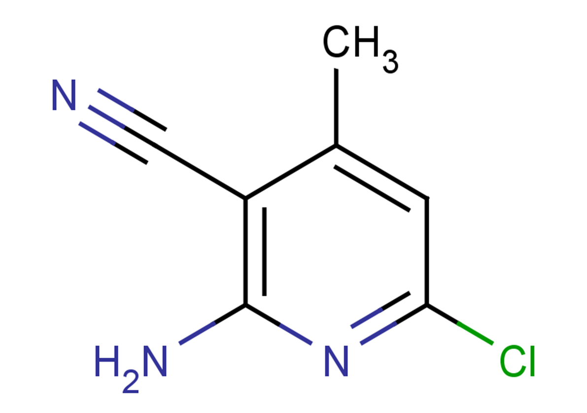 2-amino-6-chloro-4-methylpyridine-3-carbonitrile