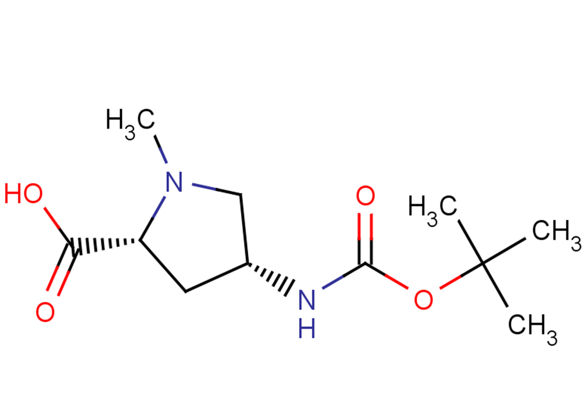 (2R,4R)-4-{[(tert-butoxy)carbonyl]amino}-1-methylpyrrolidine-2-carboxylic acid