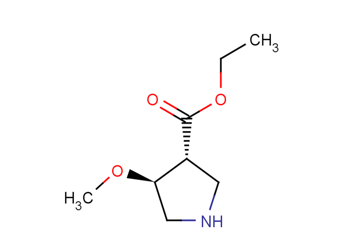 ethyl (3R,4S)-4-methoxypyrrolidine-3-carboxylate