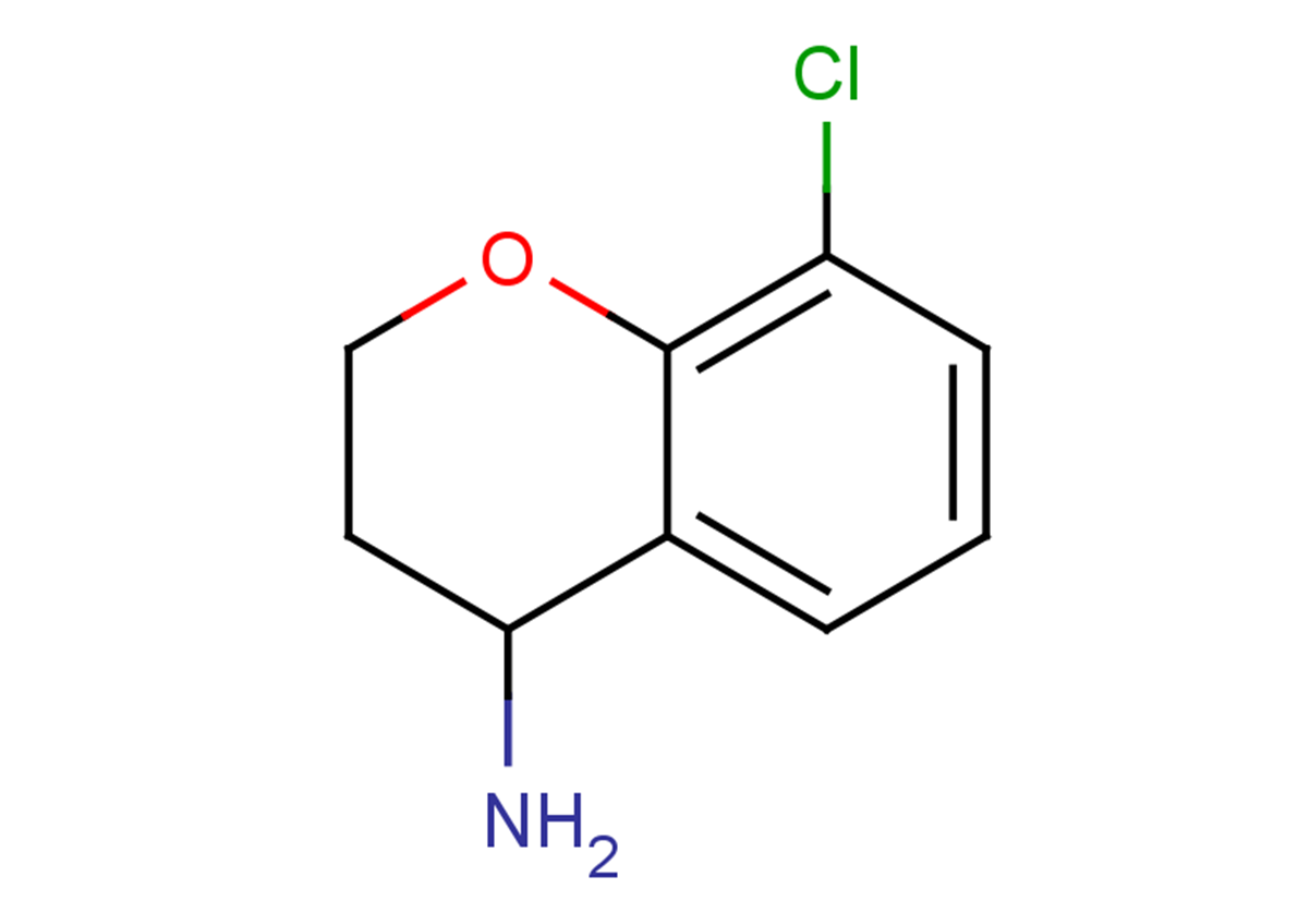 8-chloro-3,4-dihydro-2H-1-benzopyran-4-amine