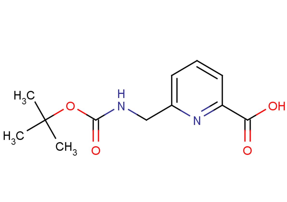 6-({[(tert-butoxy)carbonyl]amino}methyl)pyridine-2-carboxylic acid