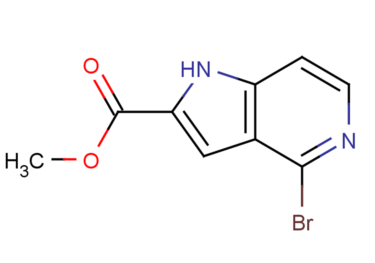 methyl 4-bromo-1H-pyrrolo[3,2-c]pyridine-2-carboxylate