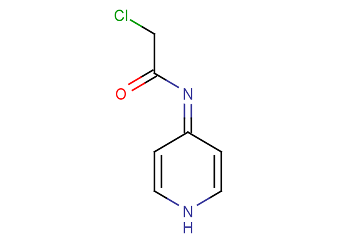 2-chloro-N-(1,4-dihydropyridin-4-ylidene)acetamide