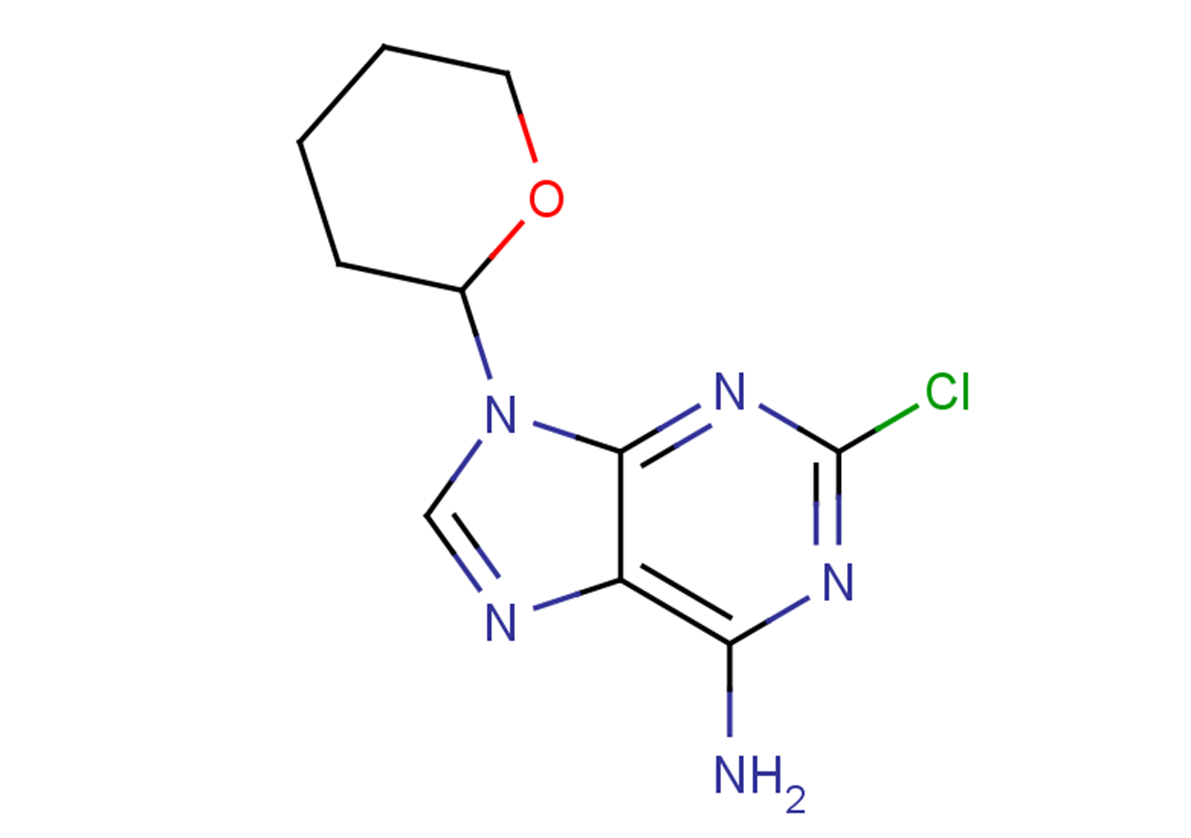 2-chloro-9-(oxan-2-yl)-9H-purin-6-amine