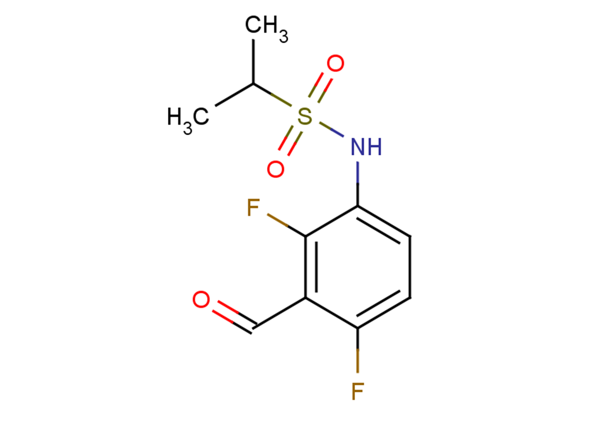 N-(2,4-difluoro-3-formylphenyl)propane-2-sulfonamide