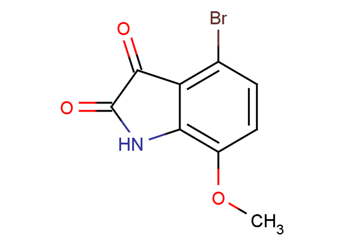 4-bromo-7-methoxy-2,3-dihydro-1H-indole-2,3-dione