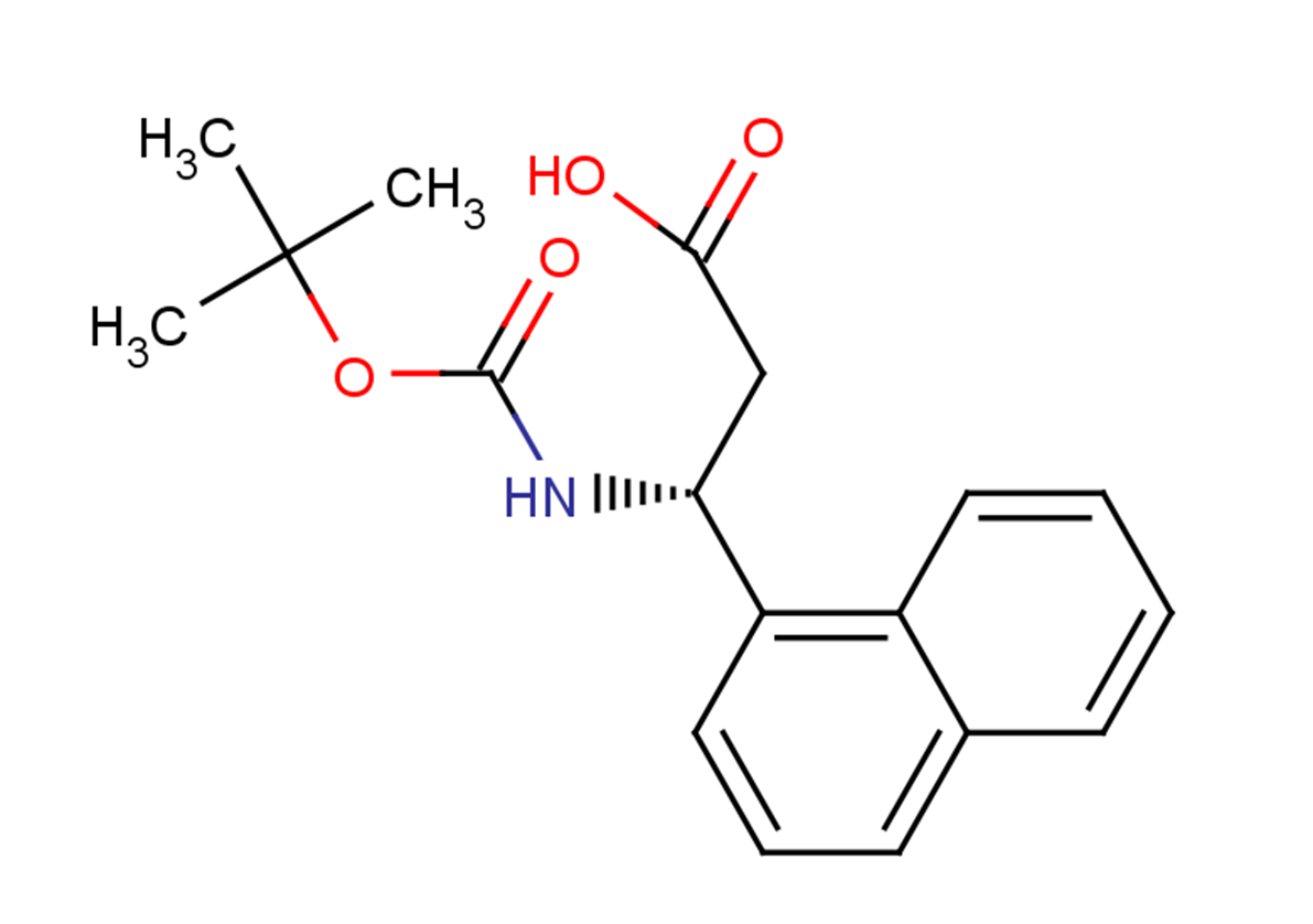 (3R)-3-{[(tert-butoxy)carbonyl]amino}-3-(naphthalen-1-yl)propanoic acid