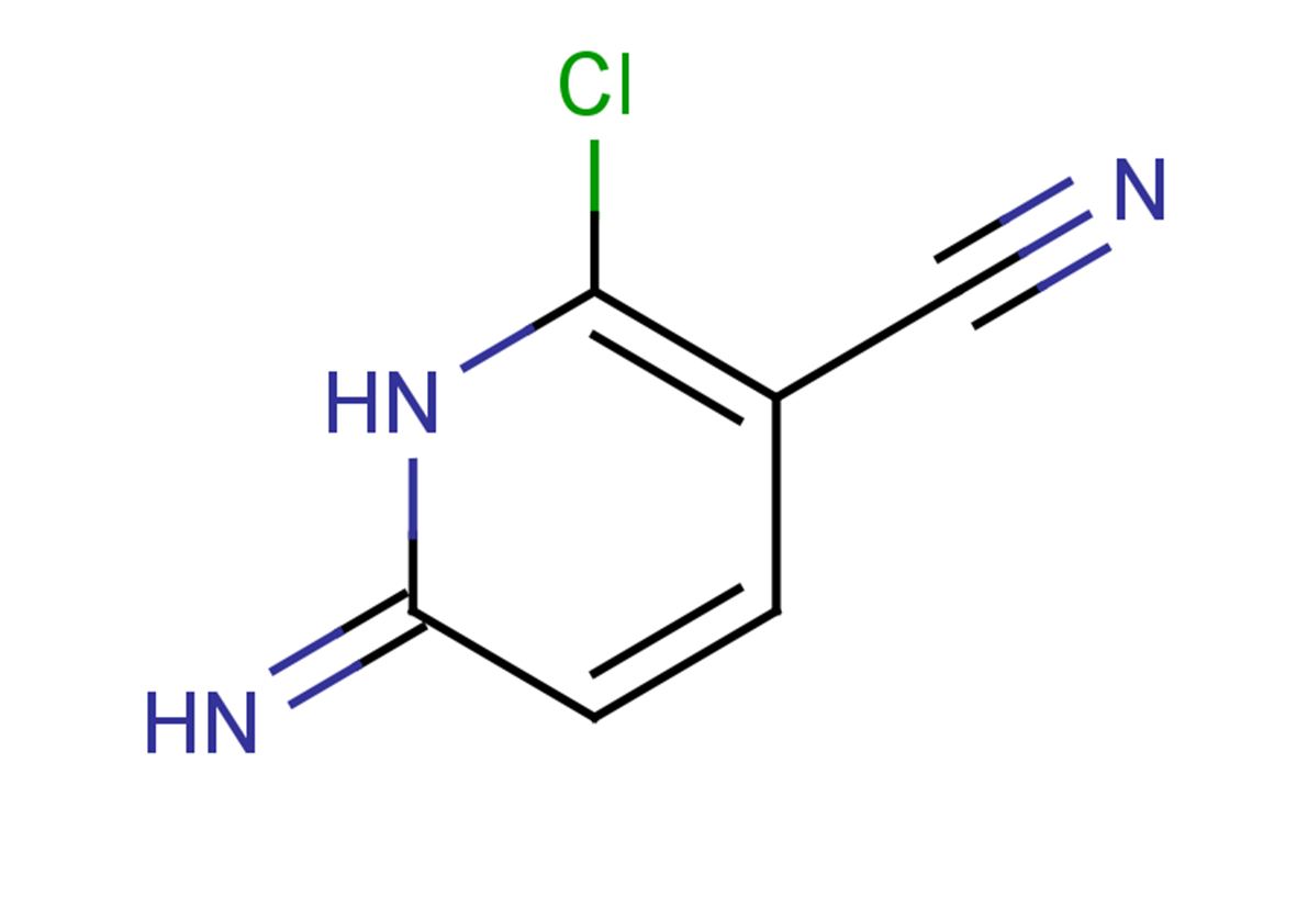 2-chloro-6-imino-1,6-dihydropyridine-3-carbonitrile
