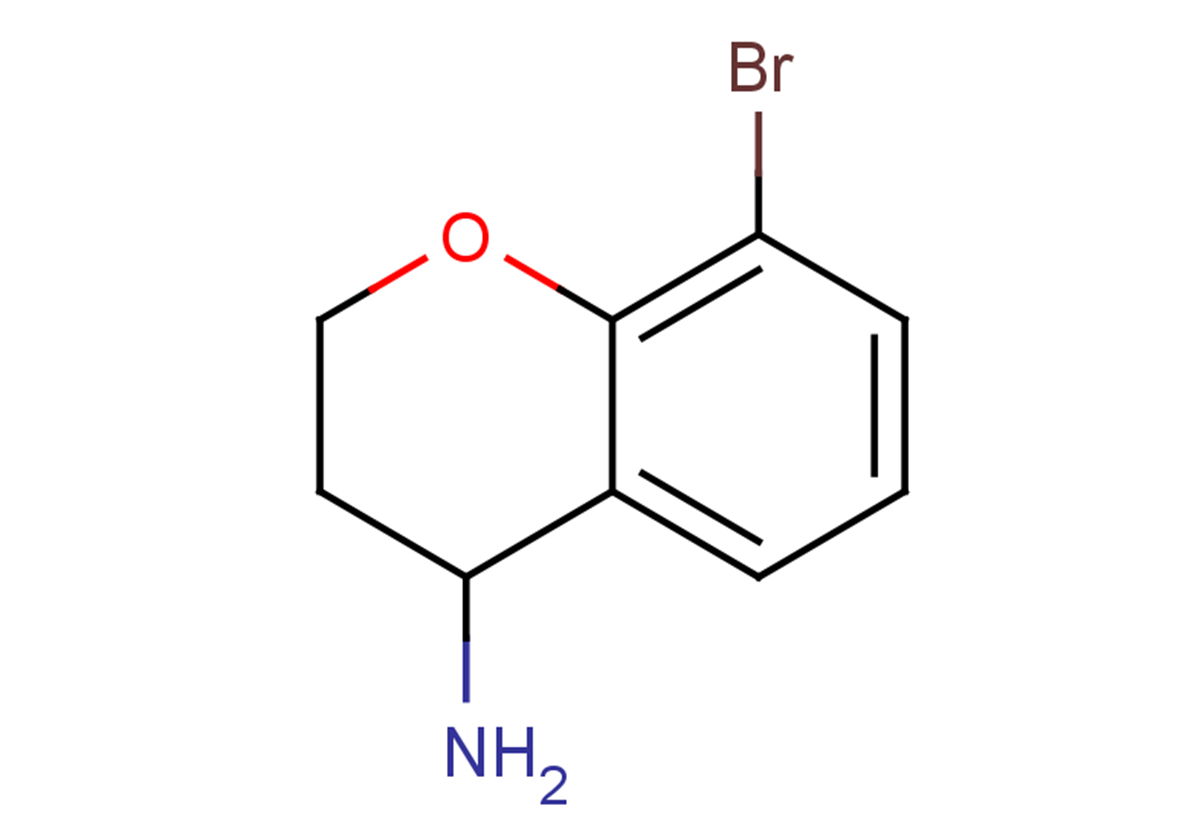8-bromo-3,4-dihydro-2H-1-benzopyran-4-amine