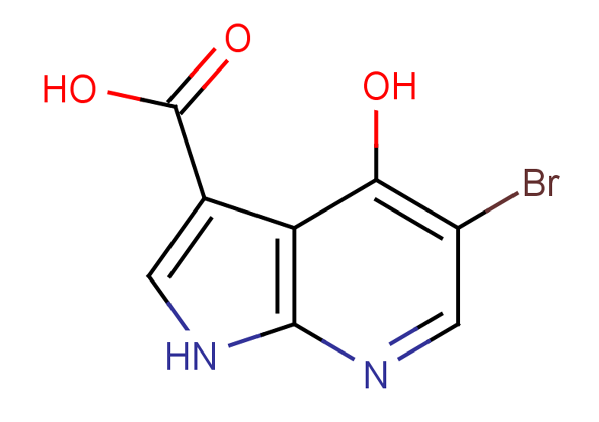 5-bromo-4-hydroxy-1H-pyrrolo[2,3-b]pyridine-3-carboxylic acid