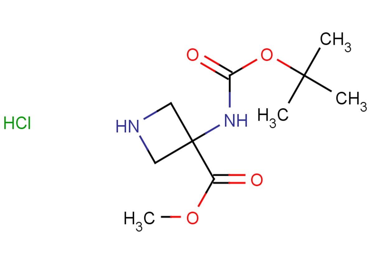 methyl 3-{[(tert-butoxy)carbonyl]amino}azetidine-3-carboxylate hydrochloride