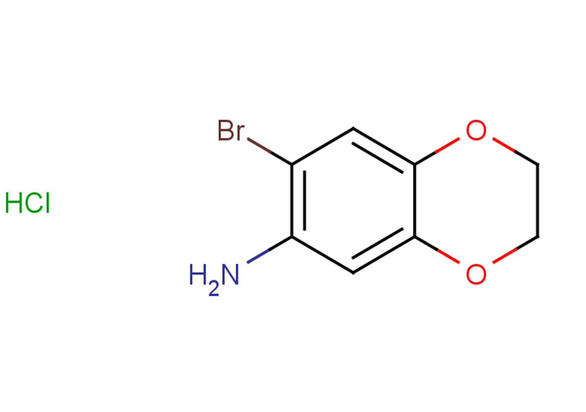 7-bromo-2,3-dihydro-1,4-benzodioxin-6-amine hydrochloride