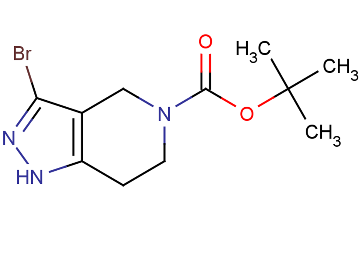 tert-butyl 3-bromo-1H,4H,5H,6H,7H-pyrazolo[4,3-c]pyridine-5-carboxylate