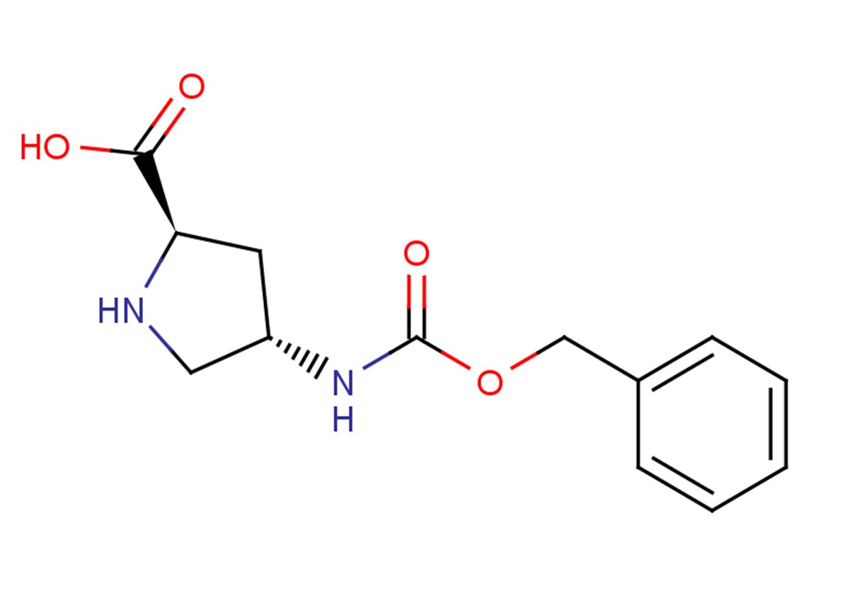 (2R,4S)-4-{[(benzyloxy)carbonyl]amino}pyrrolidine-2-carboxylic acid