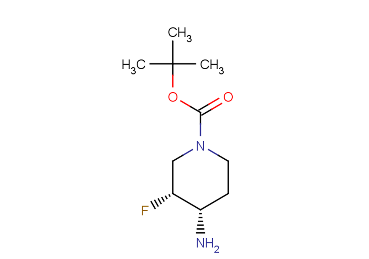 tert-butyl (3R,4S)-4-amino-3-fluoropiperidine-1-carboxylate