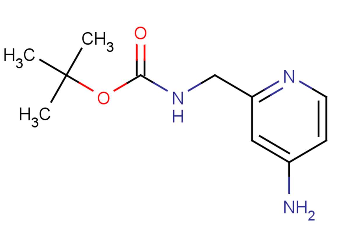tert-butyl N-[(4-aminopyridin-2-yl)methyl]carbamate