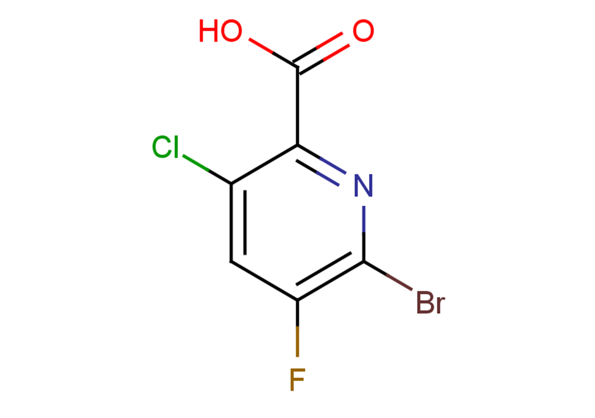 6-bromo-3-chloro-5-fluoropyridine-2-carboxylic acid