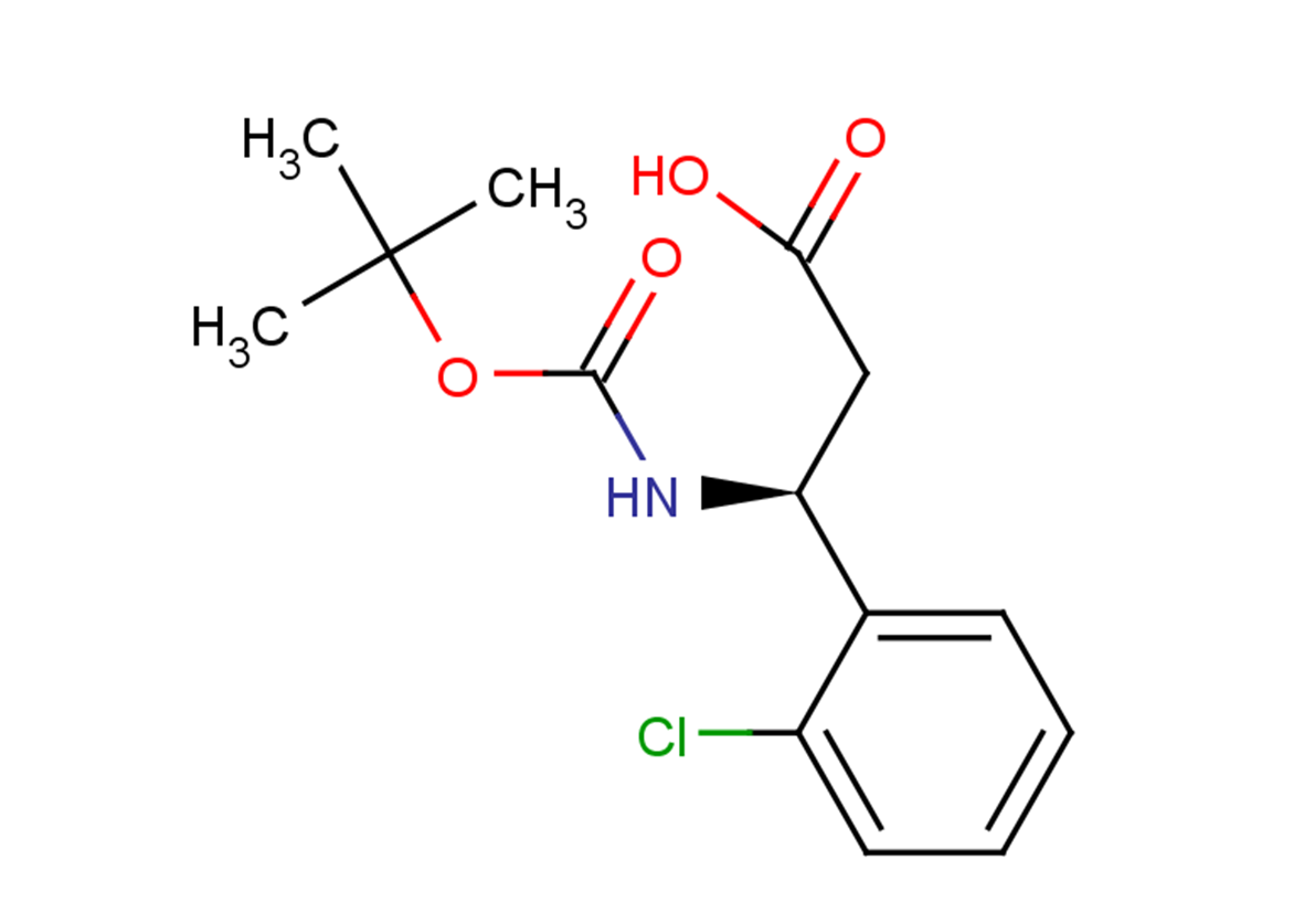 (3S)-3-{[(tert-butoxy)carbonyl]amino}-3-(2-chlorophenyl)propanoic acid