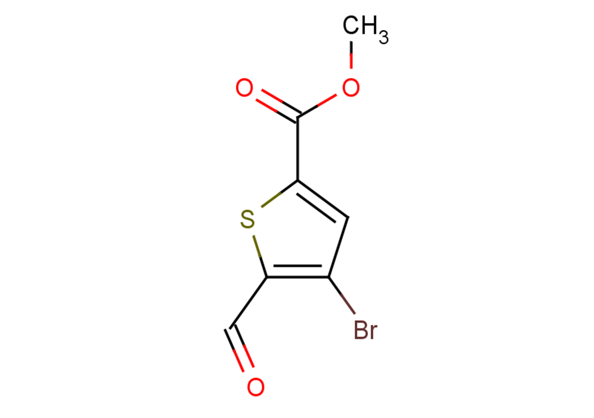 methyl 4-bromo-5-formylthiophene-2-carboxylate