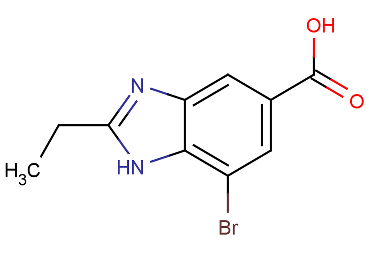 7-bromo-2-ethyl-1H-1,3-benzodiazole-5-carboxylic acid
