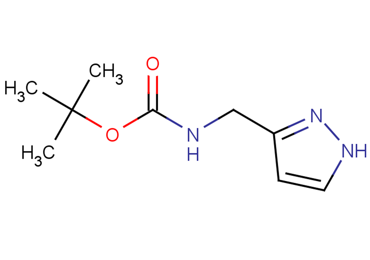 tert-butyl N-(1H-pyrazol-3-ylmethyl)carbamate