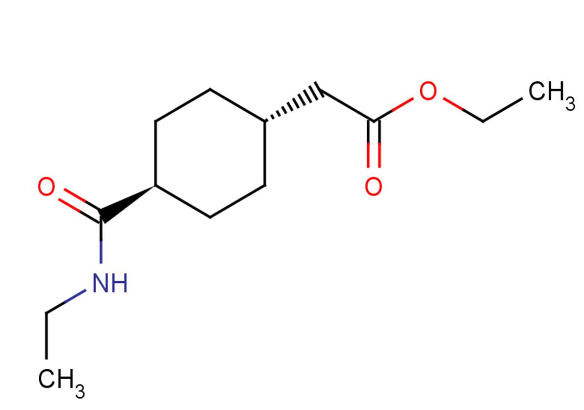 ethyl 2-[4-(ethylcarbamoyl)cyclohexyl]acetate
