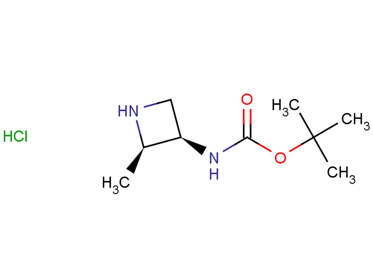 tert-butyl N-[(2R,3R)-2-methylazetidin-3-yl]carbamate hydrochloride