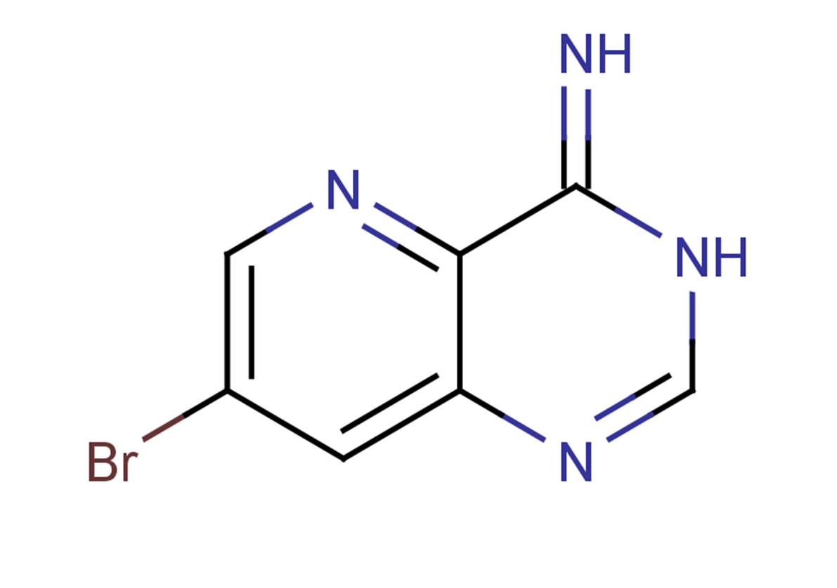 7-bromo-3H,4H-pyrido[3,2-d]pyrimidin-4-imine