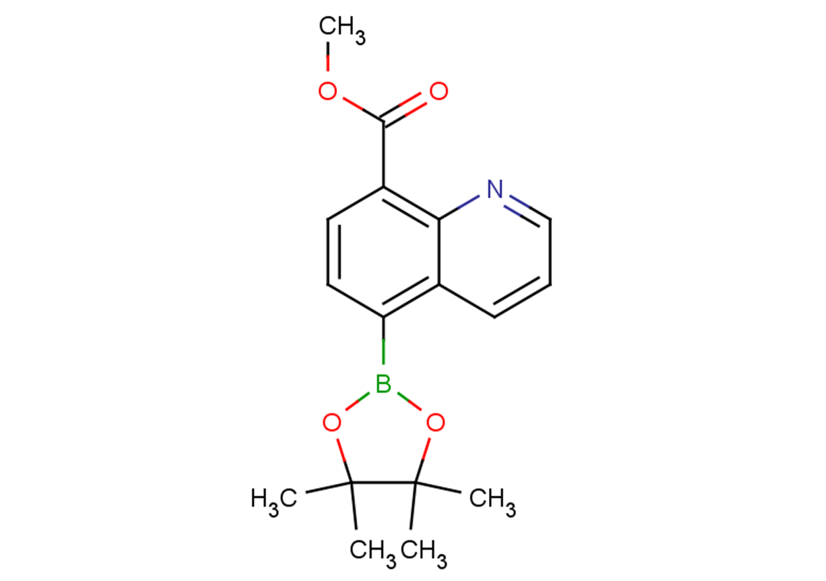 methyl 5-(4,4,5,5-tetramethyl-1,3,2-dioxaborolan-2-yl)quinoline-8-carboxylate