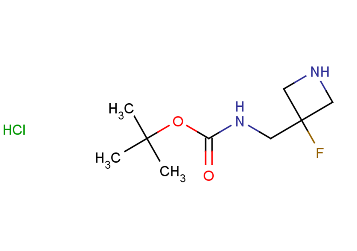 tert-butyl N-[(3-fluoroazetidin-3-yl)methyl]carbamate hydrochloride