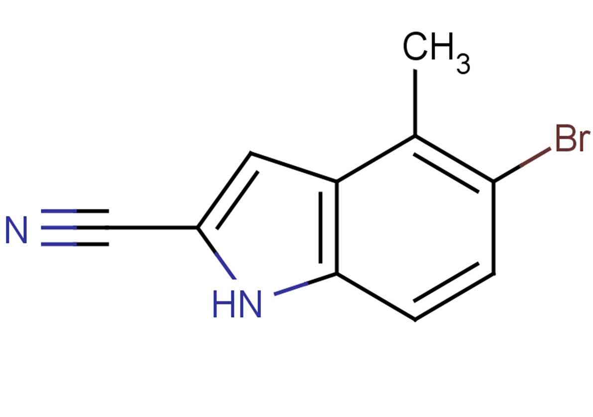 5-bromo-4-methyl-1H-indole-2-carbonitrile