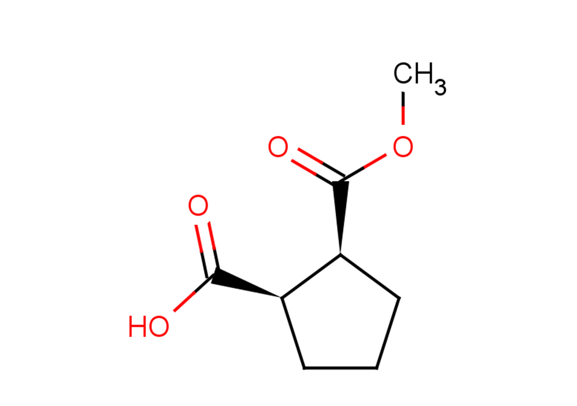 (1R,2S)-2-(methoxycarbonyl)cyclopentane-1-carboxylic acid
