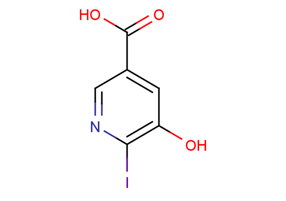5-hydroxy-6-iodopyridine-3-carboxylic acid